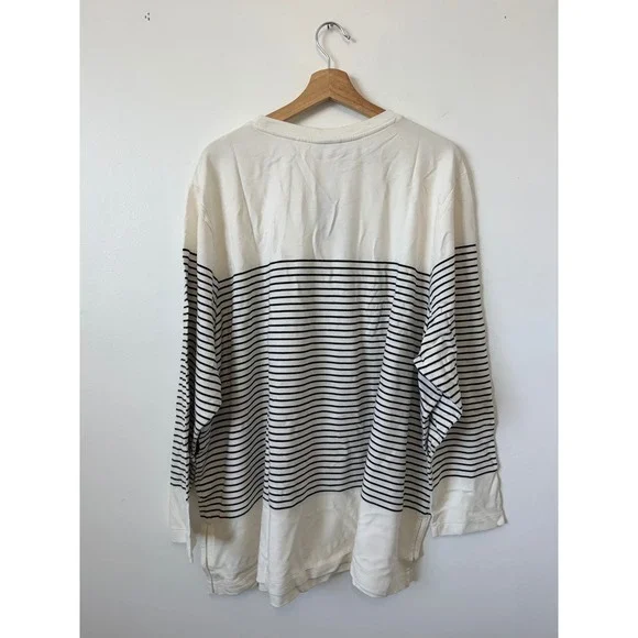 J.Jill Fit French Terry Striped Tunic – White & Black – Size 4X – NWT - Picture 5 of 5